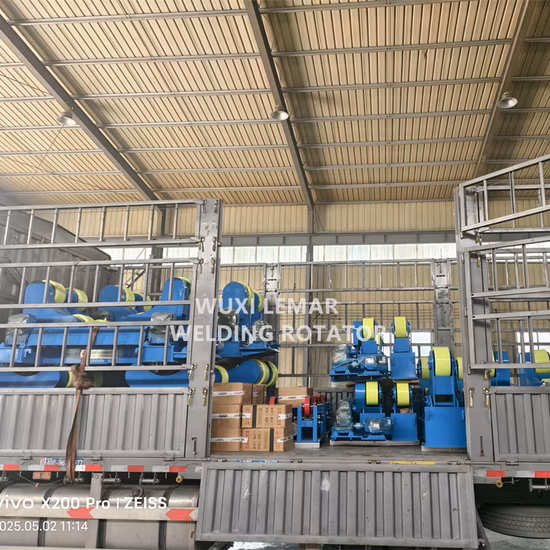 Pipe Welding Rotator Self-Aligning Turning Rolls Double Drive Welding and Positioning Equipment